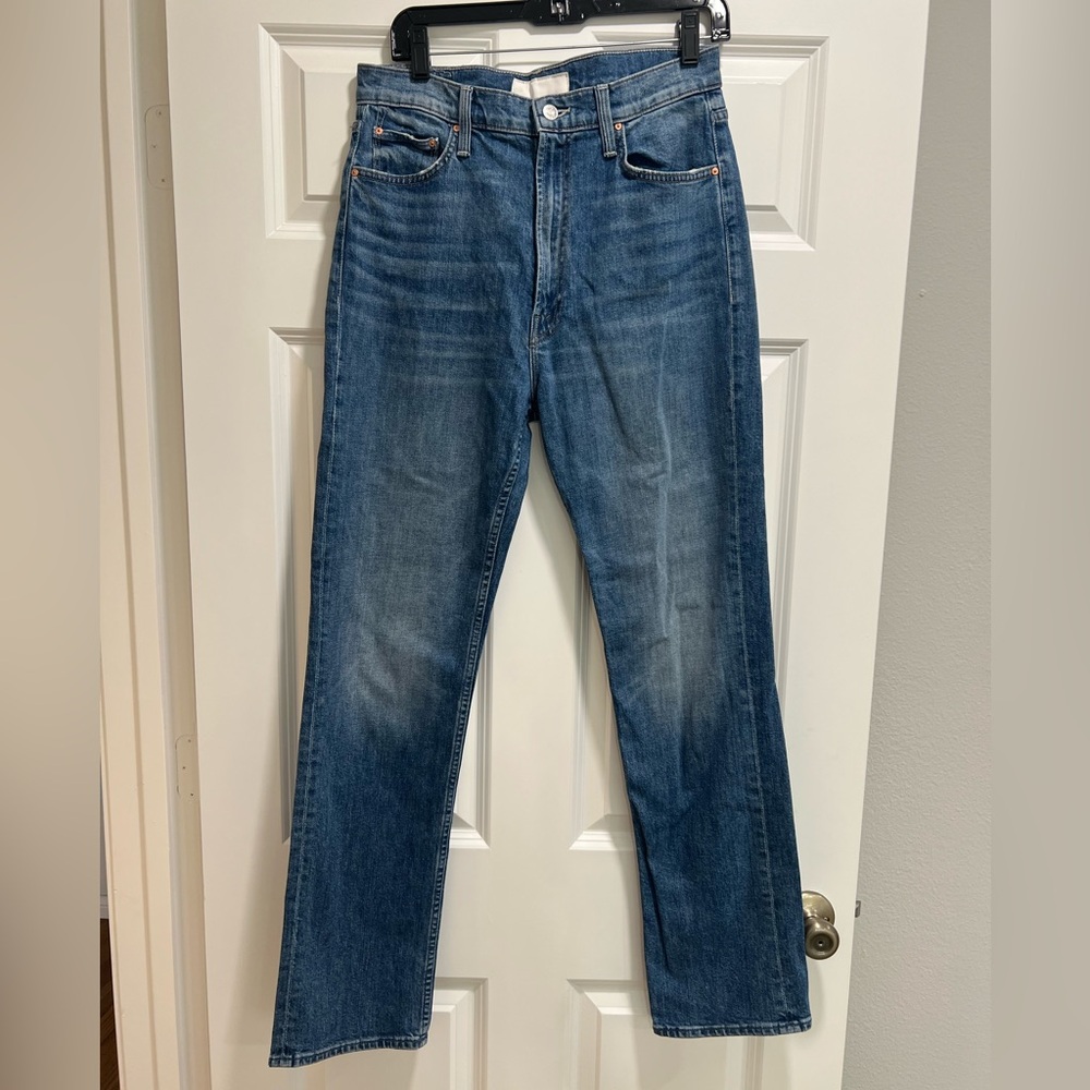 MOTHER High Waisted Rider Skimp Jeans